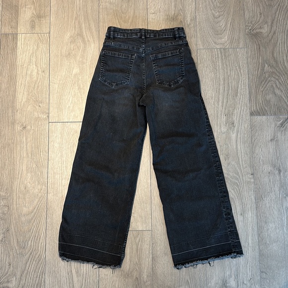 Hm Cropped Wide Angle Jeans - Picture 3 of 7